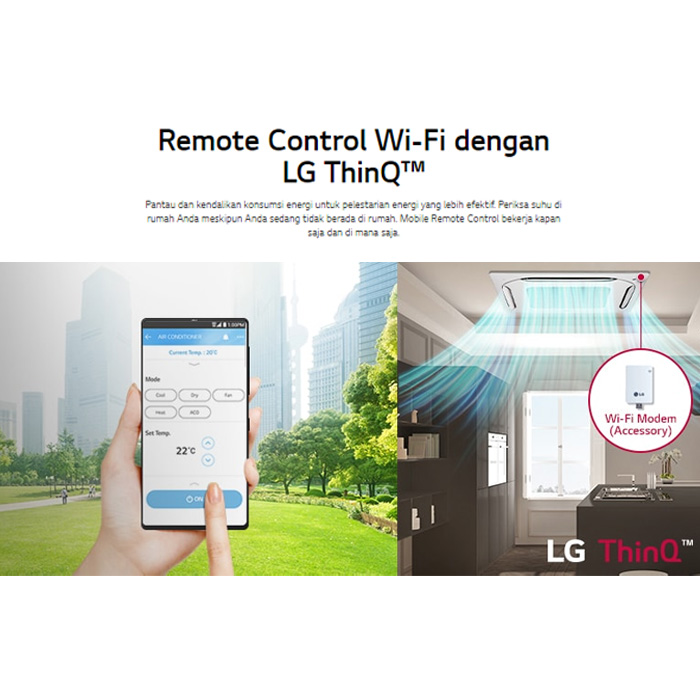 LG AC Cassette Standard Series 4 Way 4 PK - ZTNQ36LNLA0
